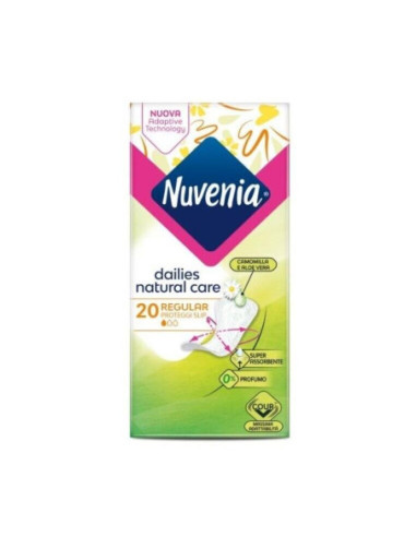 NUVENIA Dailies Natural Care - 20 Proteggi Slip Regular