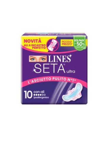 Lines Seta Ultra con Ali 10pz