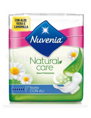 NUVENIA NATURAL CARE NOTTE NOTTE SENZA PROFUMAZIONE CON ALI X7