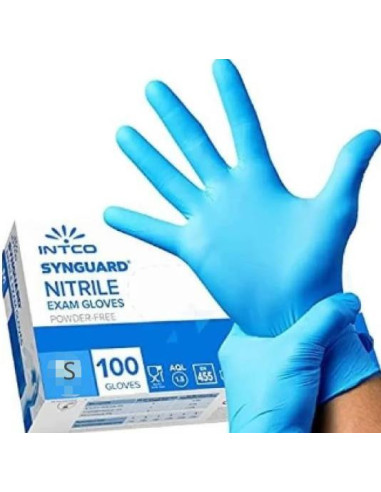 Guanti medicali in nitrile taglia S