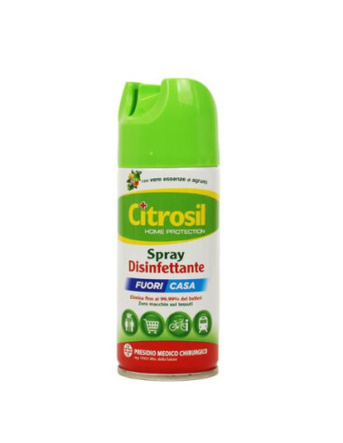 CITROSIL SPRAY DISINFETTANTE FUORI CASA CON VERE ESSENZE DI AGRUMI 100 ML