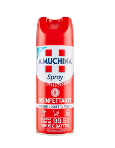 Amuchina Spray Disinfettante Ambienti Oggetti Tessuti 400 ml