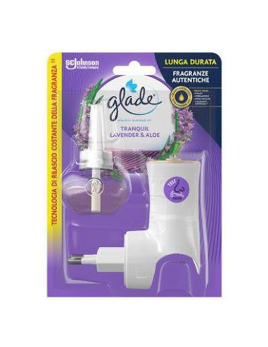 GLADE ELECTRIC BASE LAVANDA+RICARICA ML.20