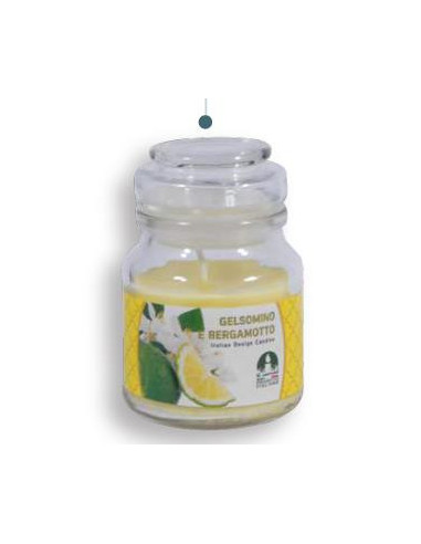 scented candle in Jar Fragola e Mango