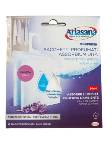 SACCHETTI PROFUMATI ASSOBIUMIDITA 2IN1