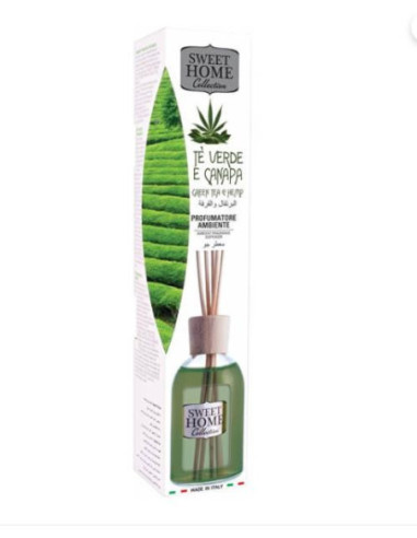 Sweet Home Collection Aroma difuzer Green Tea  Hemp 100 ml