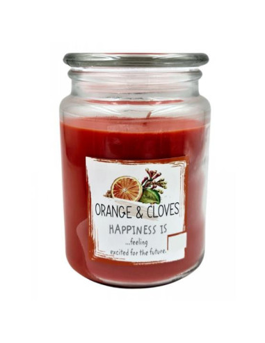 orange cloves candelle