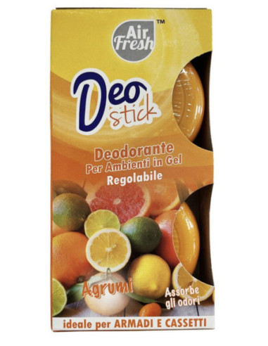 AIR FRESH DEO STICK DEODORANTE PER AMBIENTI AGRUMI  2*40G